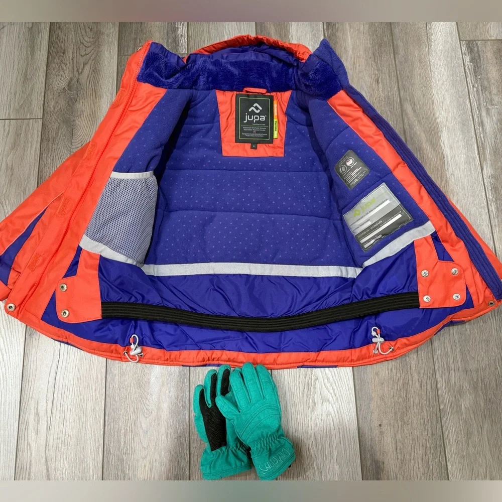 Child’s snow bib suit SZ 6 - Picture 8 of 11